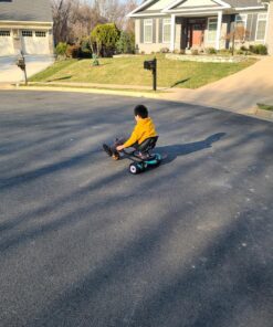 Hiboy HC-01 Hoverboard Kart Seat Attachment Accessory for 6.5" 8" 10" Two Wheel Self Balancing Scooter Hc02-obsidian 30 81Dc9jP9NhL