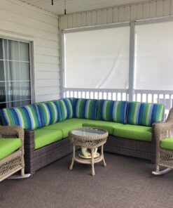 Duck Covers Ultimate Waterproof Square Patio Table & Chair Set Cover, 90 Inch 92"W x 92"D x 32"H 45 81DdejPWwOL