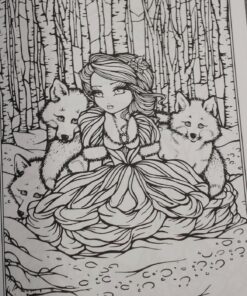 Mermaids, Fairies, & Other Girls of Whimsy Coloring Book: 50 Fan Favs 91 81Ddm0wHwyL