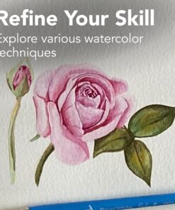 Canson XL Watercolor Pads, 9 In. x 12 In., Pad Of 30 (100510941) (98773) 9x12 Fold Over 29 81DgOpLQ7EL