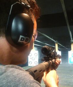 Professional Safety Ear Muffs by Decibel Defense - 37dB NRR - The HIGHEST Rated & MOST COMFORTABLE Ear Protection for Shooting & Industrial Use - THE BEST HEARING PROTECTION...GUARANTEED Regular Black 36 81Dglj4Q35L 2