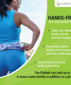 FlipBelt Portable Lightweight Running Water Bottle Arc 6 oz 13 81Dhy2jJCfL
