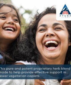 Ayush Herbs Rentone, Ayurvedic Urinary Tract and Kidney-Support Supplement, All-Natural Herb and Mineral Blend with Cranberry, Vitamin B6, Tribulus, and Holy Basil, 90 Vegetarian Caplets 10 81DiOc7xlaL