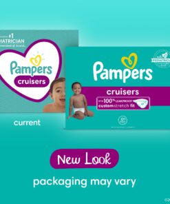 Alternative view of Pampers Cruisers Diapers - Size 5, 128 Count, Disposable Active Baby Diapers with Custom Stretch