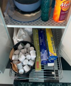 LYNK PROFESSIONAL® Pull Out Cabinet Organizer, 20"W x 21"D - Slide Out Drawers for Kitchen Cabinets - Sliding Pantry Shelves - Roll Out Shelf Storage for Pots, Pans - Lifetime Limited Warranty, Chrome 20" W x 21" D 20x21 Chrome 42 81DleAlMiNL