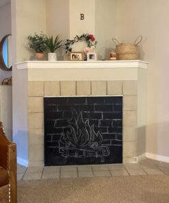 Black Chalkboard Contact Paper Roll - 8 FT Chalk Board Paper Roll Peel & Stick with Chalk Sticks - 17 x 96in Chalkboard Sticker Paper - Removable Black Sticker Self Adhesive Wallpaper Blackboard Decal 35 81DmUQ6huL 1