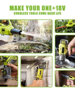 Powilling 2Pack 6.0Ah 18V Replacement Battery for Ryobi 18V Lithium Battery P102 P103 P105 P107 P108 P109 Ryobi ONE+ Cordless Tool 20 81DmxQZkudL