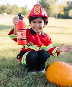 Melissa & Doug Fire Chief Role Play Costume Dress-Up Set (6 pcs) Standard Packaging 28 81DnH7 7qtL
