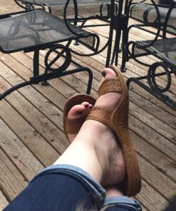 Pali Hawaii Unisex Adult Classic Jandals Sandals 11 Brown 6 81DnNDLvcDL