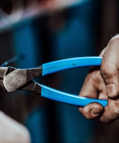 Channellock 338 Diagonal Cutting Plier,8" L, Blue 8 17 81DomYPsAVL