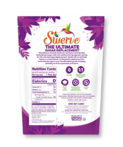 Alternative view of Swerve Ultimate Sugar Replacement Sweetener, Confectioners Sugar Substitute, Zero Calorie, Keto Friendly, Zero Sugar, Non-Glycemic, 12oz (2 Pack)