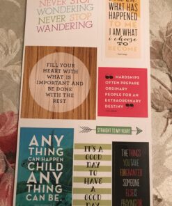 Me & My Big Ideas PPS-37 Pocket Pages Stickers 6 Sheets/Pkg-Love Yourself Original Version 45 81DoxDXDgeL 1