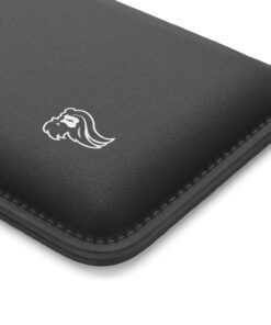 Glorious Gaming Mouse Wrist Pad/Rest - Black - Stitched Edges, Ergonomic, Foam Interior | 8x4 inches/(0.7in/17mm) Thick (GW-M) 20 81DqvZU3LxL