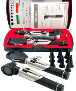 Diagnostix Fiber Optic Otoscope Set, with Hard Case Complete Diagnostic Set White Bright Led Light 2 Free Replacement Bulbs 10 81Dsjjt5p8L