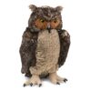 Melissa & Doug Giant Owl - Lifelike Stuffed Animal (17 inches tall) , Brown 39 81Dsu6kOpqL