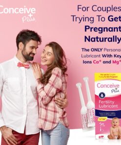 Conceive Plus Fertility Lubricant in Pre-Filled Applicators, Fertility Friendly Lube for Couples Trying to Conceive, One Month Supply with 8 x 4g Applicators 24 81Dtte9DpIL