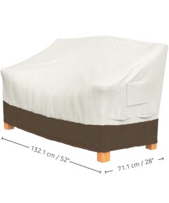 Alternative view of Amazon Basics 2-Seater Bench Patio Cover