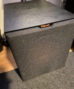 Klipsch R-12SW Powerful Deep Bass Front Firing 12" Copper-Spun Driver 400W Digital Power Subwoofer 14" X 18.5" X 16" 29 81DveFuJNoL