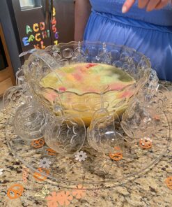 Party Essentials N512 Hard Plastic 5-Ounce Punch Bowl/Serving Ladle, 1-Count, Clear 1 Count (Pack of 1) 11 81DwywNJGlL