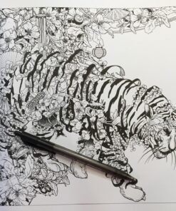 Mythographic Color and Discover: Animals: An Artist's Coloring Book of Amazing Creatures and Hidden Objects 34 81Dx8PvqB7L