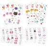 Temporary Tattoos for Girls Kids Women(180pcs), Konsait Cute Kitty Cat Tattoos Waterproof Body Art Sticker Great Birthday Party Favors Kids Party Accessories Goodie Bag Stuffers Party Fillers Gift 11 81DxRixJzYL