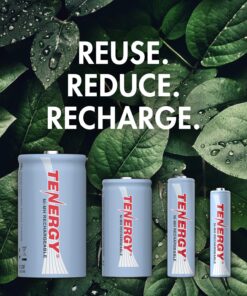 Tenergy High Drain AA AAA C and D Battery, 1.2V Rechargeable NiMH Batteries Combo, 8-Pack 2500mAh AA Cells, 8-Pack 1000mAh AAA Cells, 4-Pack 5000mAh C Cells and 4-Pack 10000mAh D Cell Batteries 11 81E22w47PpL