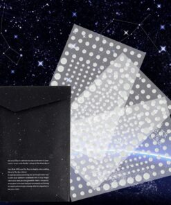 Realistic 3D Domed Glow in The Dark Stars,606 Dots for Starry Sky, Perfect for Kids Bedding Room Gift(606 Stars) (1*Green) 1*Green 35 81E4K598UmL