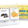 Thought-Spot: MAD Skillz: Thoughts & Emotions Sentence Completion Card Game for Taking Control of Feelings/Emotions & Making Positive Choices; Autism; ADHD; Teaches Mindfulness; Hardcover & Laminated