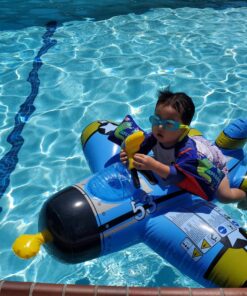 Intex Water Gun Plane Ride-On, 52" x 51", for Ages 3+, 1 Pack (Colors May Vary) 30 81E6s6yLr1L