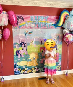 Scene Setters Wall Decorating Kit | My Little Pony Friendship Collection | Birthday 19 81E739t7VXL