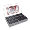 130 PC. Dual Wall Adhesive Marine Heat Shrink Kit - 3:1 Shrink Ratio - Black 3.5 Inch - Assortment - Black 15 81E8kxJiKQL