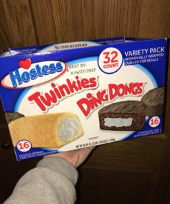 Hostess Twinkies & Cupcakes (16 Twinkies & 16 Cupcakes), Individually Wrapped, 32 Total 5 81E9W6vpi6L
