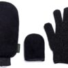 Skinerals Double-Sided Ultra Soft Applicator Mitt, Soft Self Tanning Mitt for a Perfect Finish, with Exfoliator Glove and Face Mitt for a Smooth and Even Self Tan, Ultimate Mitt for Self Tanner, 3 ct Mitt Set Only 2 81EAFCDnGKL