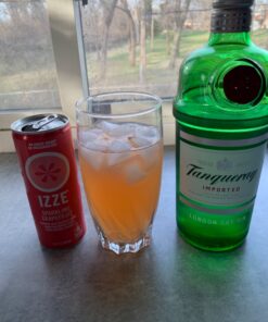 IZZE Sparkling Juice, Grapefruit, No Added Sugars, No Preservatives, Non-GMO, 8.4 Fl Oz Can (Pack of 24) 8.4 Fl Oz (Pack of 24) 41 81EBT4ym9SL