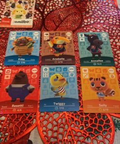 Nintendo Animal Crossing amiibo Cards Series 4 for Nintendo Wii U, 1-Pack (6 Cards/Pack) 27 81EC2O5CO3L