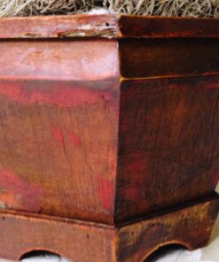 Nearly Natural Triple Golden Dieffenbachia with Wood Vase, Green, 20" x 18" x 22" 36 81ECIumzmuL