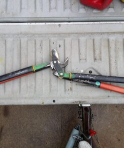 Fiskars 32" PowerGear Bypass Lopper and Tree Trimmer - Sharp Precision-Ground Steel Blade for Cutting up to 2" Diameter - Lawn and Garden Tools - Orange/Black Bypass Lopper 32" 47 81EDO3UO4L