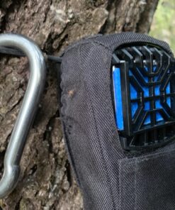 Thermacell Holster for MR300 and MR450 Portable Mosquito Repeller, Black Ballistic Nylon with Refill Storage Pockets, Elastic Closure and Detachable Clip; Attach to Packs, Camping Gear, Belts and More 27 81EDntB7dsL