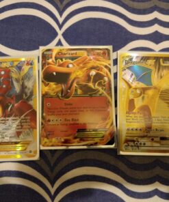 Pokemon Cards POK16CHAREXBX TCG: Charizard-EX Box Fire Blast Card Game, Multicolor Base 27 81EEL0DyRrL