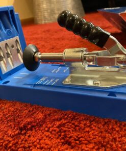 Kreg K4 Pocket Hole Jig - Adjustable, Versatile Jig for Strong Joints - Create Perfect, Rock-Solid Joints - Easily Adjustable Drill Guides - For Materials 1/2" to 1 1/2" Thick Pocket Hole System 64 81EELQwcenL