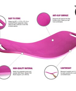 Simply Fit Board - The Workout Balance Board with a Twist, As Seen on TV Magenta 26 81EGeWYSN1L