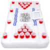 GoPong Original Pool Party Barge Floating Beer Pong Table with Cooler and Cup Holders 12 81EKJ zuDgL