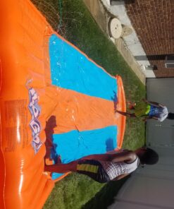 H2OGO! Triple Water Slide w/ Speed Ramp 29 81ER5coOJOL