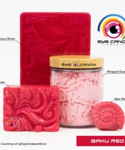 Eye Candy Premium Mica Powder Pigment “Baku Red” (50g) Multipurpose DIY Arts and Crafts Additive | Natural Bath Bombs, Resin, Paint, Epoxy, Soap, Nail Polish, Lip Balm (Baku Red, 50G) Baku Red 26 81ESMUvWECL
