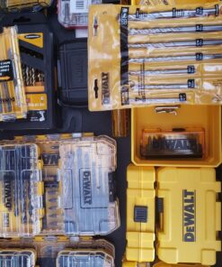 DEWALT Masonry Drill Bit Set, Percussion, Concrete & Block, 7-Piece (DW5207) 34 81ESgmKN7ZL