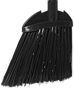 Rubbermaid Commercial 6374 7-1/2" Length x 2" Width x 35" Height, Black Color, Polypropylene Lobby Broom with Vinyl Coated Metal Handle 14 81ESl2tPZ8L