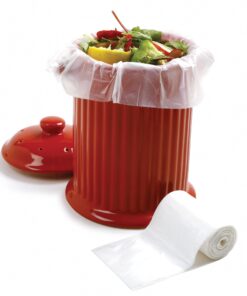 Norpro 100% Compostable Bags, 50 Count (870) , Grey One Pack 15 81ESnF2jzOL