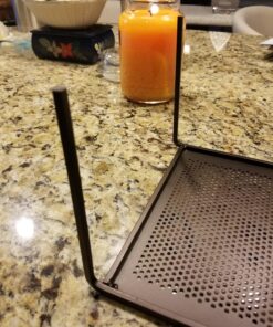 Deco Brothers Expandable Cabinet Shelf Organizer for Kitchen Cabinet and Counter, Bronze 42 81ETCY7f5iL