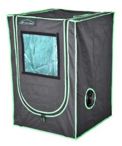 Green Hut 2x2 Grow Tent, 24"x24"x36" 600D Mylar Hydroponic Growing Tents for Plants Inside Reflective Grow Tent Growing Room Hydroponic System 24"X24"X36" 28 81EUPAbHPeL