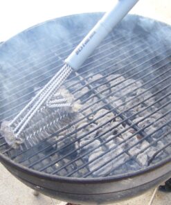 BEST BBQ Grill Brush Stainless Steel 18" Barbecue Cleaning Brush w/Wire Bristles & Soft Comfortable Handle - Perfect Cleaner & Scraper for Grill Cooking Grates 43 81EV1UlpFYL
